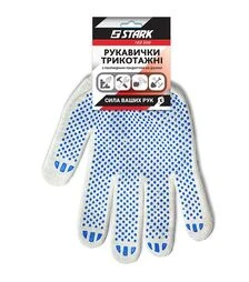 Рукавички STARK Граніт-180 з ПВХ, розмір 10 (510841010)