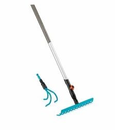 Комплект GARDENA Combisystem: граблі 30 см + розпушувач 9 см + ручка 130 см (03004-20.000.00)