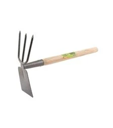 Сапа садова MASTERTOOL "Нептун" 380х190х70 мм з подовженою дерев'яною ручкою (14-6194)