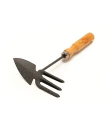 Сапа садова MASTERTOOL "Нептун" 260х155х70 мм з дерев'яною ручкою (14-6189)