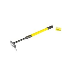 Граблі садові MASTERTOOL з телескопічною металевою ручкою 640-910 мм (14-6178)