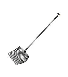 Лопата-граблі для листя Fiskars Ergonomic (1077116)