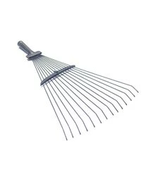 Граблі віялові VIROK, дротяні, розсувні, фарбовані, без держака (12V211)