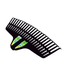 Грабли садовые RAMP RG5-CZ, витие, 23 зуба, без древка, черные (276660)