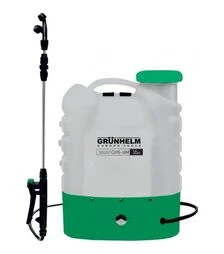 Обприскувач акумуляторний Grunhelm GHS-16M, 12 В, 8 А*год, 16 л (8141)