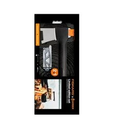 Набір Fiskars: сокира Solid A6 + складаний ніж Gerber Paraframe (1057911)