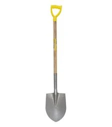 Лопата штикова MASTERTOOL 205х280х1200 мм з держаком (14-6268)