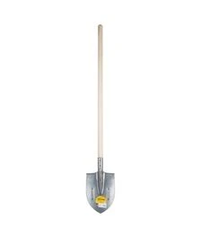 Лопата штикова MASTERTOOL 210х290х1460 мм з дерев'яною ручкою (14-6248-Р)