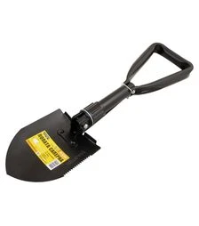 Лопата складана MASTERTOOL 110х160х460 мм, з чохлом (14-6281)