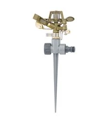 Дождеватель импульсный Flora на металлическом колочке BRASS+AL (5013224)
