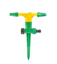 Зрошувач для поливу MASTERTOOL обертовий 3-ріжковий, 1/2", 12 м, на ніжці (92-9322)