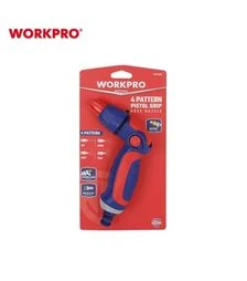 Пістолет для поливу WORKPRO з пластиковим наконечником 3 режими (WP334008)