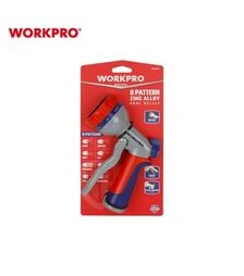 Пістолет-розпилювач для поливу WORKPRO 3/4", сопло з цинкового сплаву, 8 режимів (WP334010)