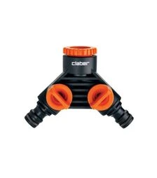 Распределитель 2-х канальный Claber 1/2"-3/4"В (85990000)