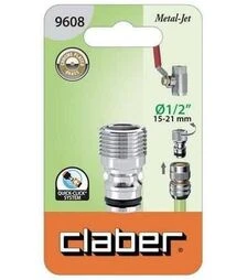 Адаптер Claber 1/2"В для конектора поливального шлангу, метал (96050000)