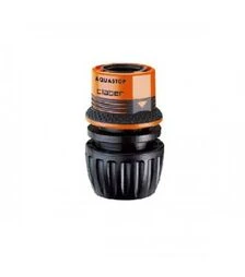 Конектор Claber Ergogrip 1/2"-5/8" для поливального шлангу з системою аквастоп (85440000)