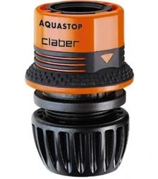Конектор Claber Ergogrip 1/2"-5/8" для поливального шлангу з системою аквастоп (85450000)