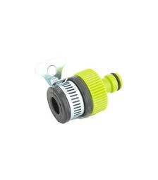 Адаптер MASTERTOOL під кран 1/2"-3/4" з ущільнювачем та хомутом (92-9328)
