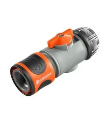 Конектор GARDENA для шланга 1/2" з регулятором (02942-20.000.00)