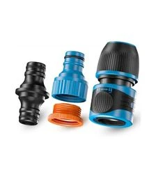 Набір фітингів GRUNTEK універсальний, 1/2"-5/8"-3/4", 3 шт (296221377)
