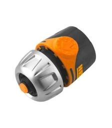 Соединитель для шланга HECHT 08011, 1/2", с аквастопом.