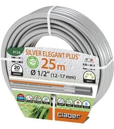 Шланг поливальний Claber Silver Elegant Plus 1/2, 25 м (91240000) 