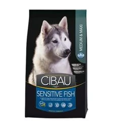 Сухой корм для собак средних и крупных пород Farmina Cibau Sensitive Adult для чувствительного пищеварения, с рыбой, 2,5 кг
