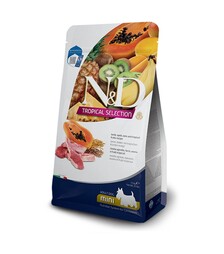 Низькозерновий сухий корм для собак дрібних порід Farmina N&D Tropical Selection з ягням і тропічними фруктами, 1,5 кг