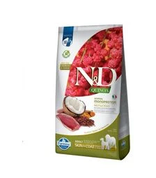 Сухий корм для собак Farmina N&D Quinoa при харчовій алергії, з качкою, кіноа, кокосом і куркумою, 7 кг