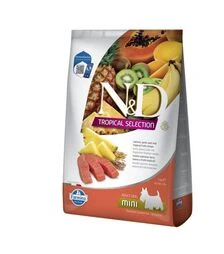 Низькозерновий сухий корм для собак дрібних порід Farmina N&D Tropical Selection з лососем і тропічними фруктами, 5 кг