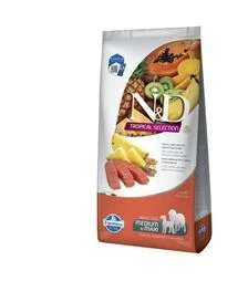 Низькозерновий сухий корм для собак середніх і великих порід Farmina N&D Tropical Selection з лососем і тропічними фруктами, 10 кг