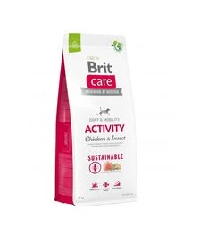 Сухий корм для собак Brit Care Dog Sustainable Activity з куркою та комахами, 12 кг