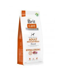 Сухий корм для собак середніх порід Brit Care Dog Hypoallergenic Adult з ягням, 12 кг
