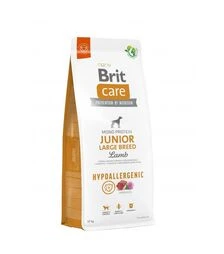 Сухий корм для собак великих порід Brit Care Dog Hypoallergenic Junior з ягням, 12 кг