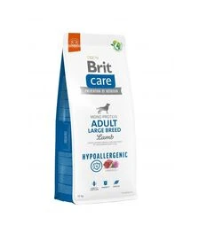Сухий корм для собак великих порід Brit Care Dog Hypoallergenic Adult з ягням, 12 кг