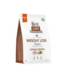 Сухий корм для собак із зайвою вагою Brit Care Dog Hypoallergenic Weight Loss з кроликом, 3 кг