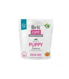 Беззерновой сухой корм для щенков Brit Care Dog Grain-free Puppy с лососем, 1 кг