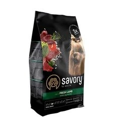 Сухий корм для вибагливих собак дрібних порід Savory Small Breeds зі свіжим ягням, 3 кг