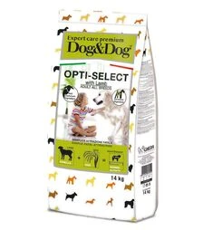 Сухой корм для собак GHEDA D&Dog Expert Care Premium Opti-Select с ягненком, 14 кг