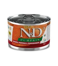 Беззерновий вологий корм для собак Farmina N&D Pumpkin з гарбузом, куркою та гранатом, 140 г
