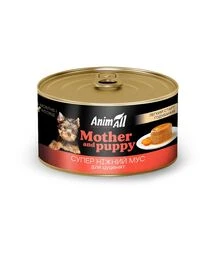 Беззерновой влажный корм для собак и щенков AnimAll легкий старт кормления, 195 г