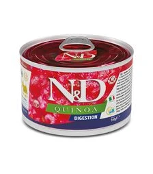 Влажный корм для собак Farmina N&D Quinoa Digestion при нарушениях пищеварения, с ягненком, киноа и фенхелем, 140 г