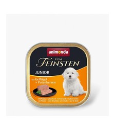 Влажный корм для щенков Animonda Vom Feinsten Junior с птицей и индюшиными сердцами, 150 г