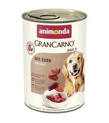 Беззерновой влажный корм для собак Animonda GranCarno Adult с уткой, 400 г