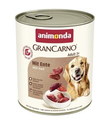 Беззерновой влажный корм для собак Animonda GranCarno Adult с уткой, 800 г