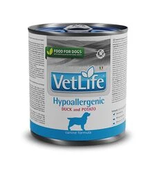 Лікувальний вологий корм для собак Farmina Vet Life Hypoallergenic при харчовій алергії, з качкою та картоплею, 300 г