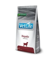 Лікувальний сухий корм для собак Farmina Vet Life Hepatic при хронічній печінковій недостатності, 2 кг