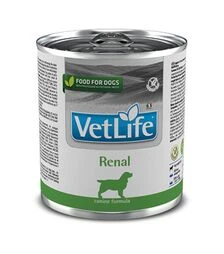 Лікувальний вологий корм для собак Farmina Vet Life Renal для підтримки функції нирок, 300 г
