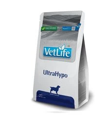 Лечебный сухой корм для собак Farmina Vet Life UltraHypo для уменьшения непереносимости ингредиентов и питательных веществ, 2 кг
