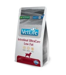 Лечебный сухой корм для собак Farmina Vet Life Intestinal UltraCare Low Fat при заболеваниях ЖКТ с пониженной жирностью, 1,5 кг